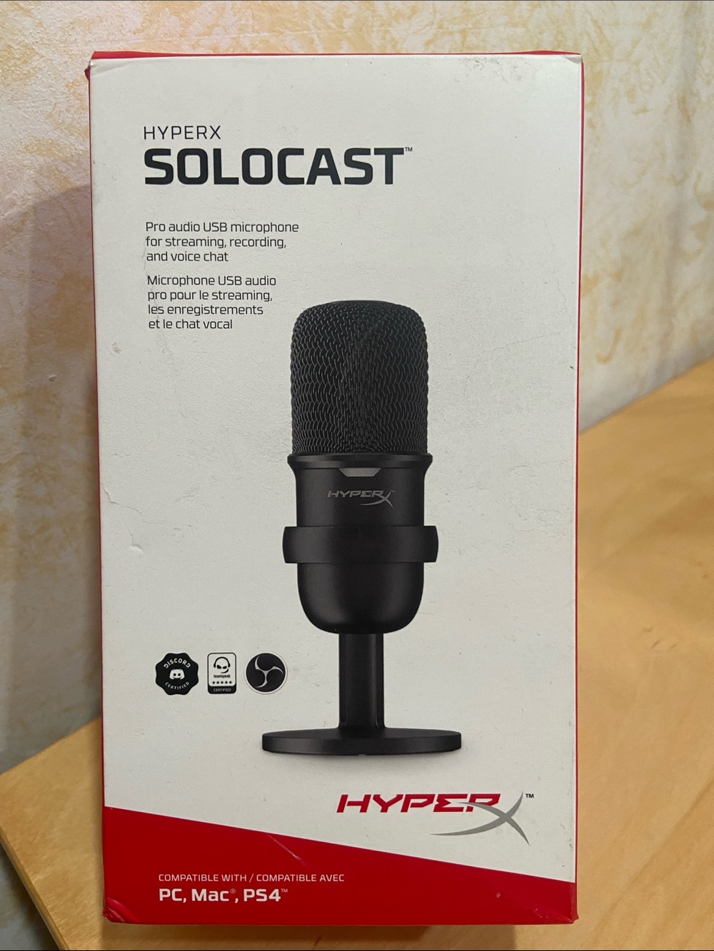 HyperX SoloCast USB Microphone - Black